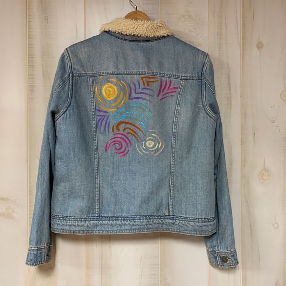 Universal Thread Freeborn Jean Jacket Light wash L - Picture 2 of 8